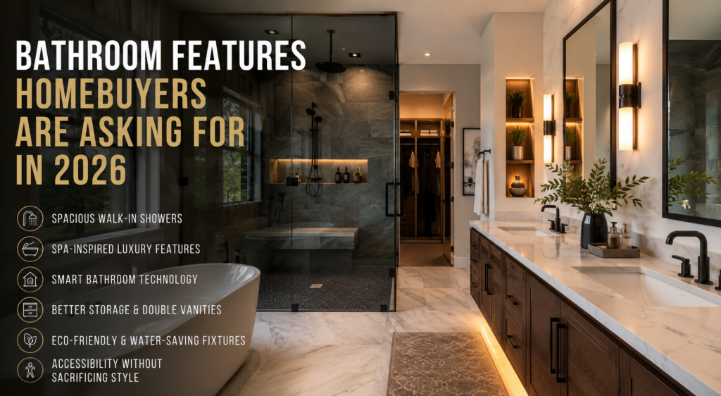 Luxury bathroom remodeling with walk-in showers, smart features, and modern design.